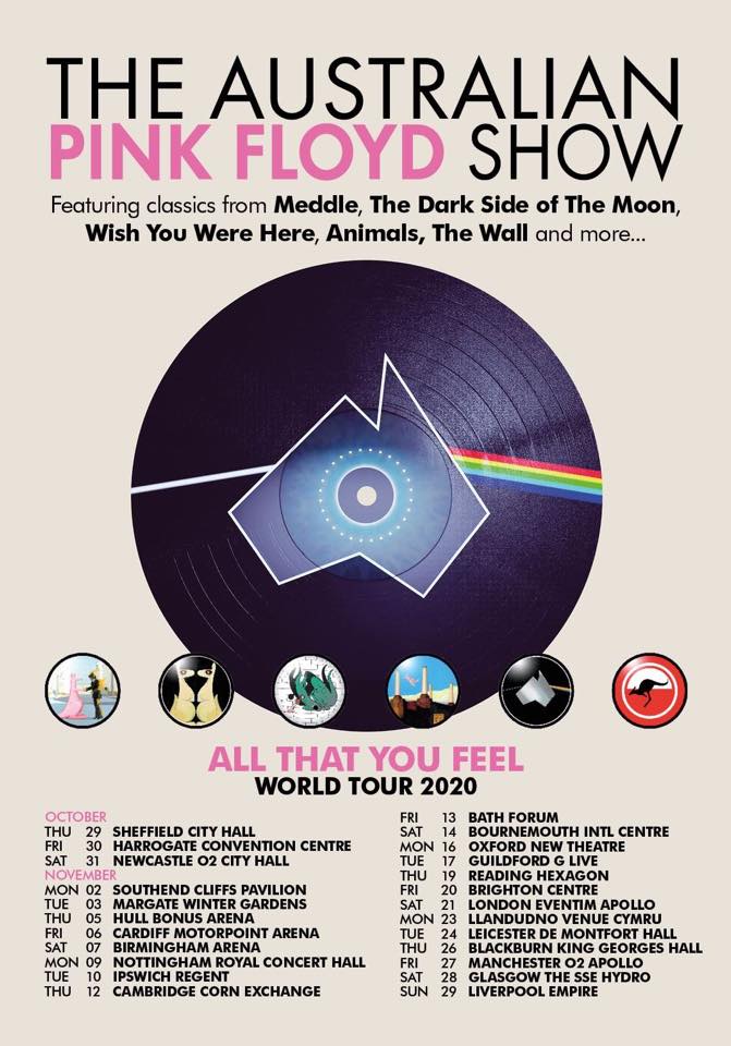 The Australian Pink Floyd Show To Bring All That You Feel World Tour To UK In 2020 - Stereoboard