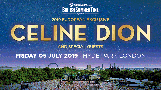 Celine Dion live at London’s Hyde Park for British Summer Time