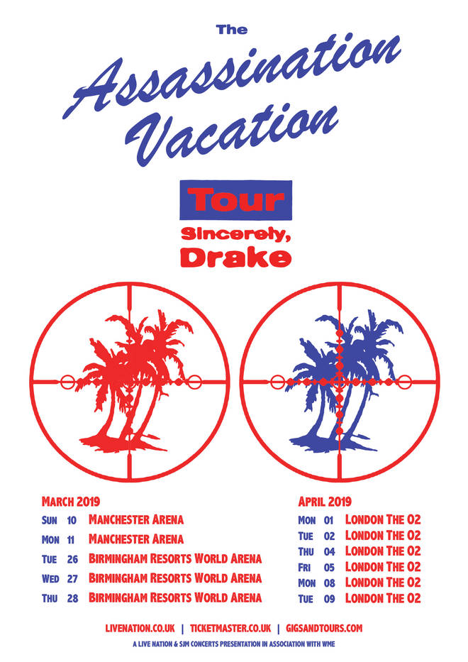 Drake 2019 UK Tour