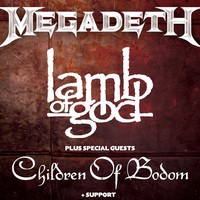 Megadeth And Lamb Of God merchandise