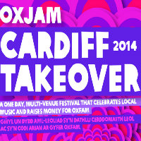 Oxjam Cardiff Takeover merchandise