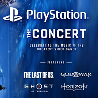 Playstation The Concert merchandise