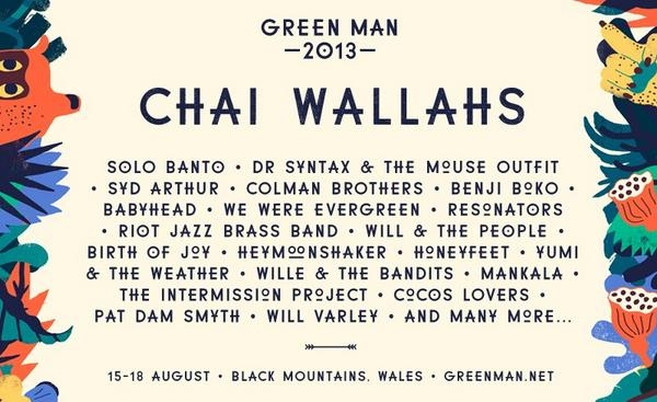 Green Man Festival Announces Chai Wallahs Line-Up