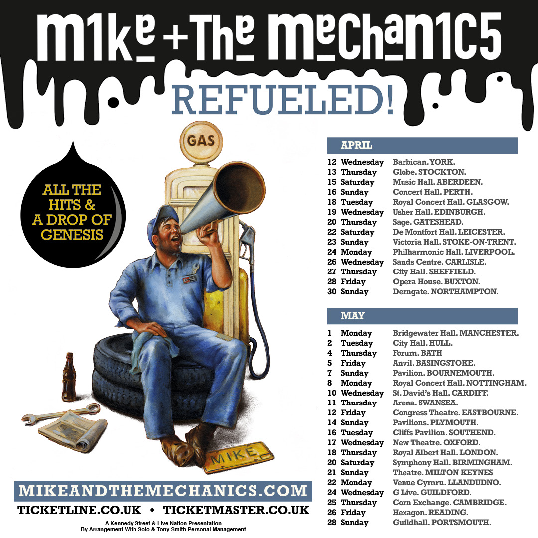 MIKE RUTHERFORD REACTIVA A MIKE + THE MECHANICS TRAS EL FIN DE GENESIS