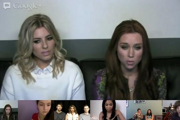 The Saturdays First Ever Google+ Hangout - Watch Now