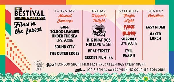 Bestival 2013 Announces Films In The Forest Line-Up: Live Scores, Cult Classics & Documentaries Bestival 2013 Announces Films In The Forest Line-Up: Live Scores, Cult Classics & Documentaries