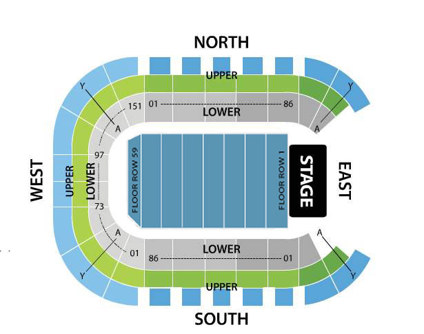 Sse Arena Belfast Seating Chart