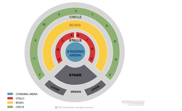 Royal Albert Hall Seating Chart