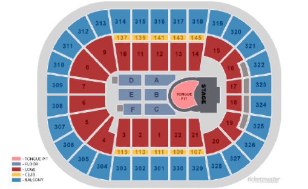 Melbourne Rod Laver Arena Seating Chart